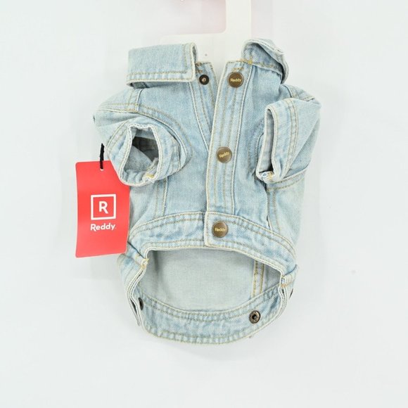 Reddy Dog New Reddy Blue Washed Denim Dog Jacket Clothes Outfit